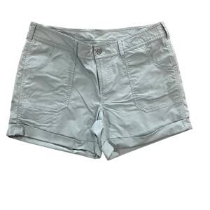 The North Face Womens Shorts Size 12 Gray Hiking Granola Girl Outdoors Camping